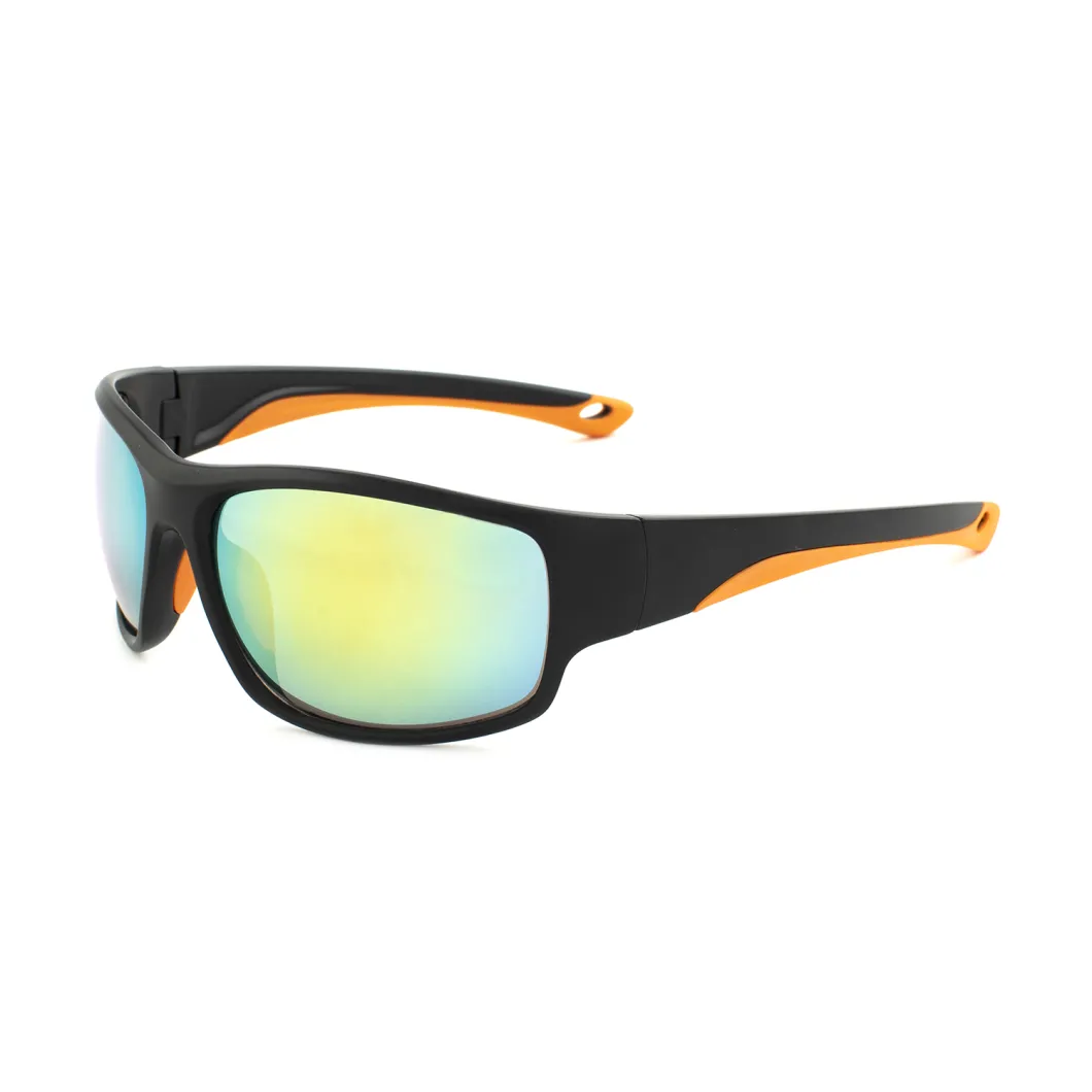 New Design Men Double Injection Sport Sunglasses