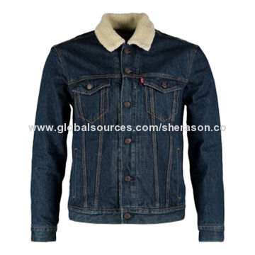 Men's Denim Jacket, Factory Price, Sample Lead Time of Just 5 Days, OEM and ODM Orders are WelcomeNew