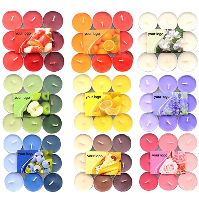 Birthday/Christmas/Wedding Product Supply White Unscented Tealight Candles for Dectoration