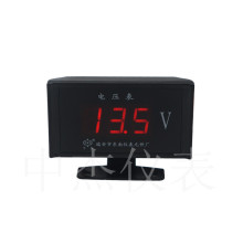 digital voltmeter red display voltage