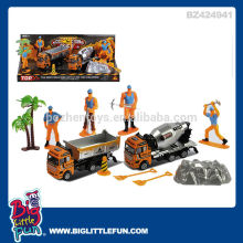 Die cast mini engineering car toy