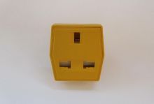 European/ British Two Round Pins Power Plug 220v 10a 50/60hz Multi Plug Abs Material Electrical Plugs Worldwide Al3108