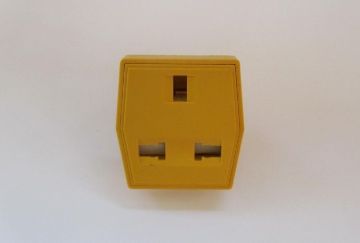 European/ British Two Round Pins Power Plug 220v 10a 50/60hz Multi Plug Abs Material Electrical Plugs Worldwide Al3108