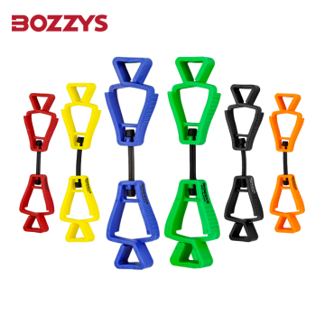 BOZZYS Wholesale Wear-Resistant POM Glove Clips for Construction Work Glove Holders