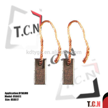 Carbon Brush for Auto Spare Parts DYNAMO,carbon brush resistance