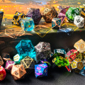 Advent Dice Calendar Set with 24 Random Mystery Dice, Christmas Advent Calendar DND Dice Set, 24 Days Christmas Countdown Gift