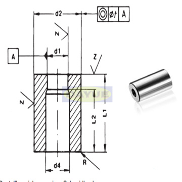 Matrices et douilles pour poinçons die DIN 9845