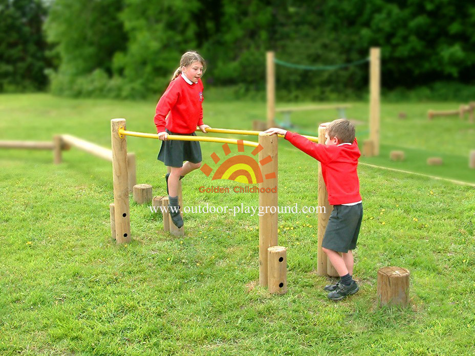 Parallel Bars Outdoor Playground For Kids