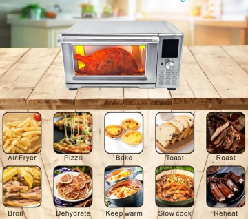 Mechanical Timer Control electric desk oven electric oven with hot plate double deck electric bread oven stove