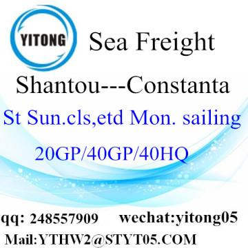 Servicio de consolidación de Shantou a Constanta LCL