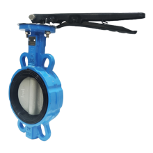 Efficient Low Cost Handle Wafer Butterfly Valve Option