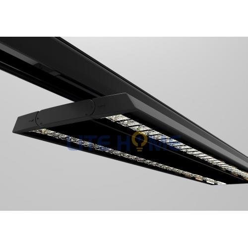 LED twin track linear light for supermarket