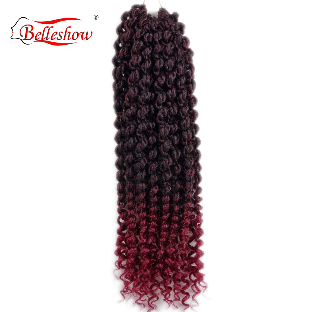 14inch 24stands new design crochet braids hair ombre color bomb twist braids freetress passion twist