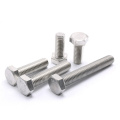 DIN933 Plain and Slivery Hex Bolt