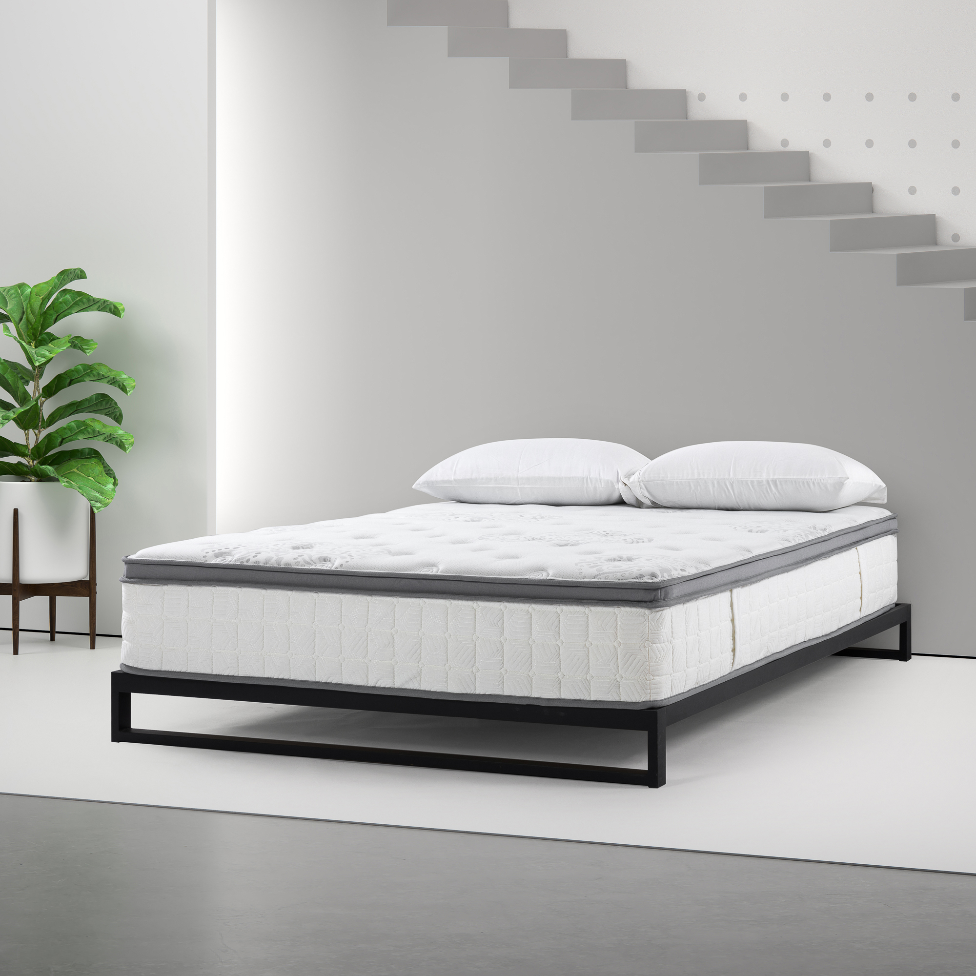Colchão de mola de bolso superior eurp rolou em uma fábrica de caixas de alta qualidade ortopédico euro superior de bolso de bolso de mola de bolso3 Eurp Top Pocket Spring Mattress Rolled in a Box Factory High Quality Orthopedic Euro Top Pocket Spring Mattress3