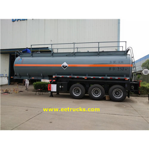 Tri-axle 7.000 gallon axít vận chuyển axit sulfonic