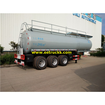 30000 lít chất lỏng ăn mòn chất lỏng Tanker Trailers