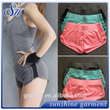Breathable cool athletic brazilian womens yoga shorts running shorts