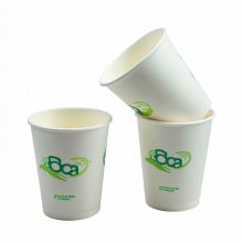 Personalized Disposable Coffee Cups with Lids