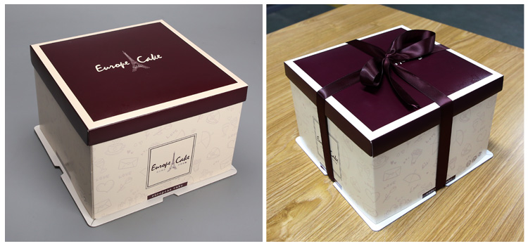 σχεδιασμός κουτιού γάμου κέικ wedding cake box design
