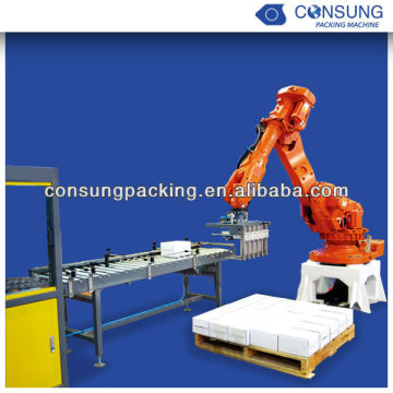 automatic ABB robot palletizer