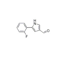 TAK-438 Menengah 5- (2-Fluorophenyl) -1H-pirol-3-carbaldehyde (CAS 881674-56-2)