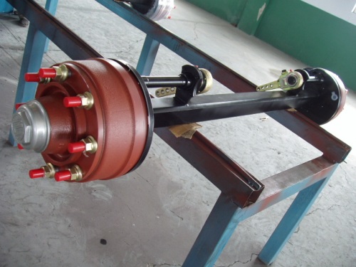 Agriculture Axle 8t Capacity Solid Square Beam