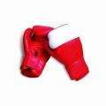 Profesjonalne rękawice bokserskie, używany do walki z gry lub konkurencji, wykonane z PU