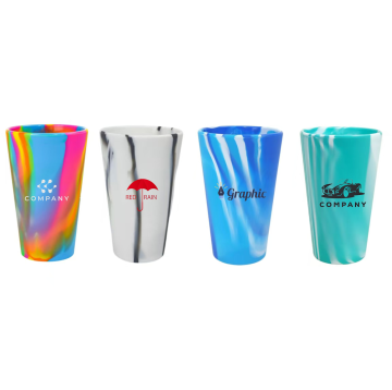 16 Oz Silicone Pint Glass