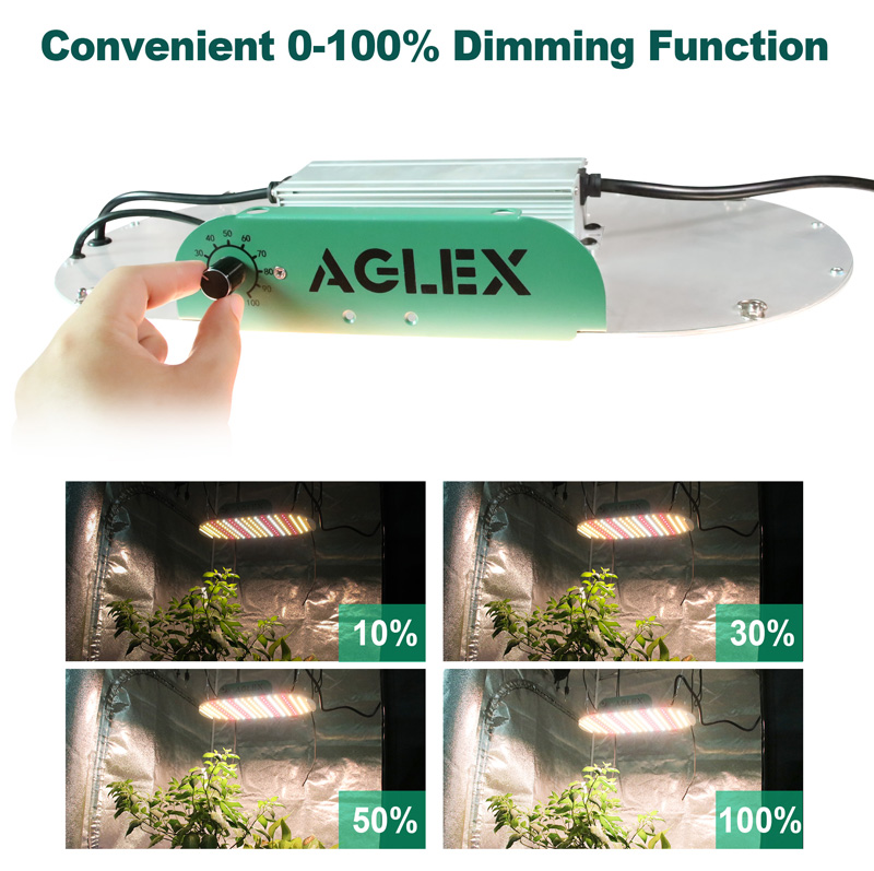 Aglex LED Tumbuh Papan Kuantum Cahaya 100w