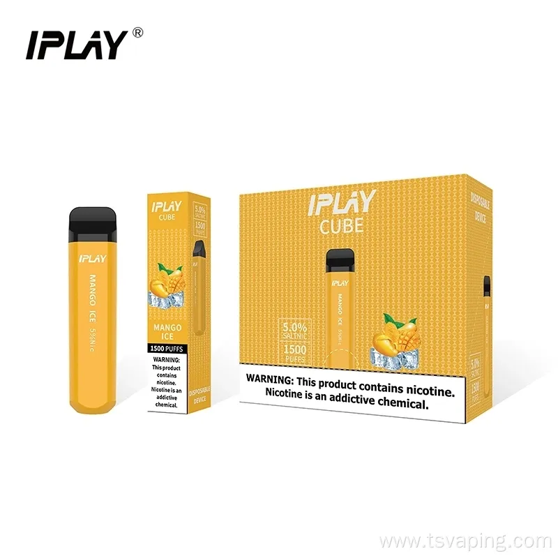 IPLAT Disposable Electronic Cigarette Mesh Coil 1500 Puffs