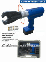 Electric pipe crimping tools