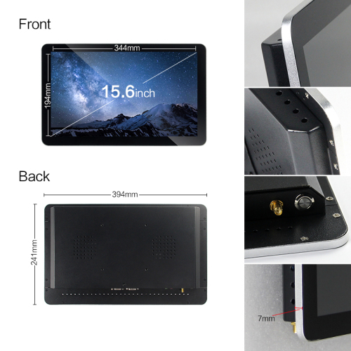 Slim 13.3 inch touch screen Panel pc