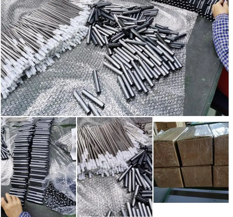 China Supplier Customized Telescopic Straw Collapsible Metal Straw with Travel Case