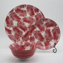 Tableware Ceramic Square Porcelain Plates Dinnerware