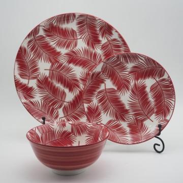 Tableware Ceramic Square Porcelain Plates Dinnerware