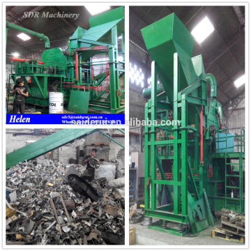 Car Wheel Car Engine scrap Hammermill Crusher