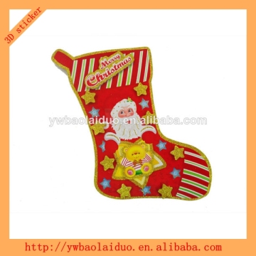 3D wall window shoe print sticker