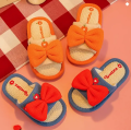 Diapositivas de lino Slipper Niños de algodón de lino