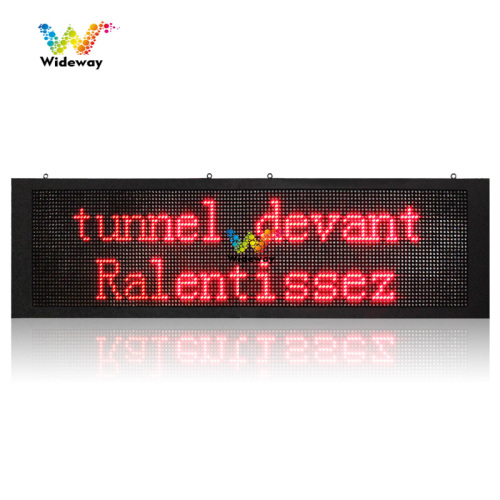 Outdoor LED full color P10 traffic display