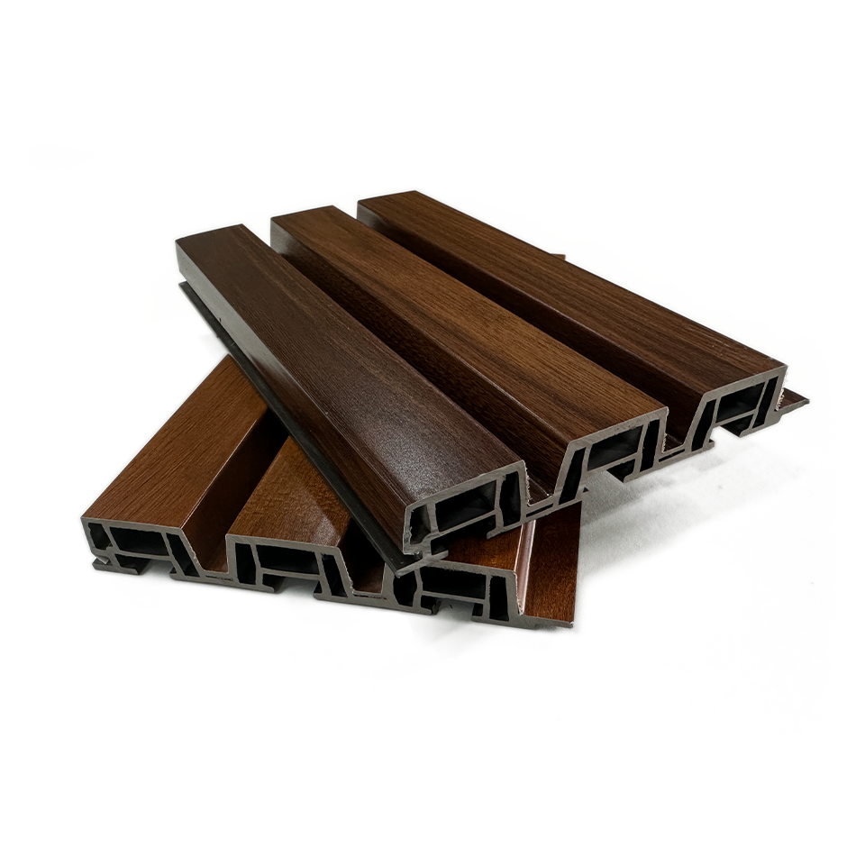 Outdoor Wpc Wall Panel Cladding - Fluted Decorative Exterior Board ...
