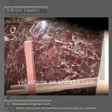 Rosso Lepanto ,Red marble