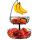 2 tier multifunctional and detachable fruit basket