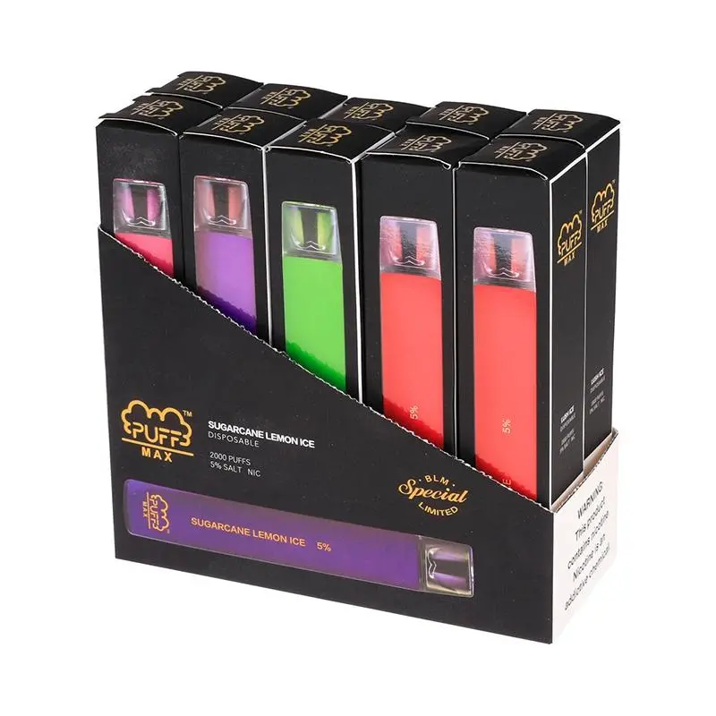 Wholesale Big Bar Vape Pen Disposable 2000 Puffs Puff Maxx, Puff Max 2000, Puff Max 8.5ml