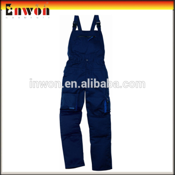 denim bib pants of workwear and uniform