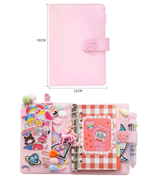 2020 New Refillable PU Leather DIY Gratitude Journal for Kids