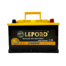Hot Sale New Packing Auto Batteries DIN72 DIN75 12V 75AH Lead Acid Batteries