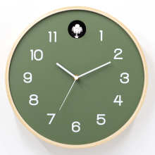 Modern Cuckoo Clocks with Unique Wood Designs and Customized Bird Sounds