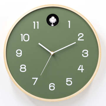 Modern Cuckoo Clocks with Unique Wood Designs and Customized Bird Sounds