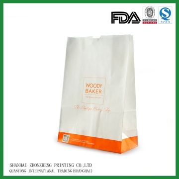 white SOS paper bags printed